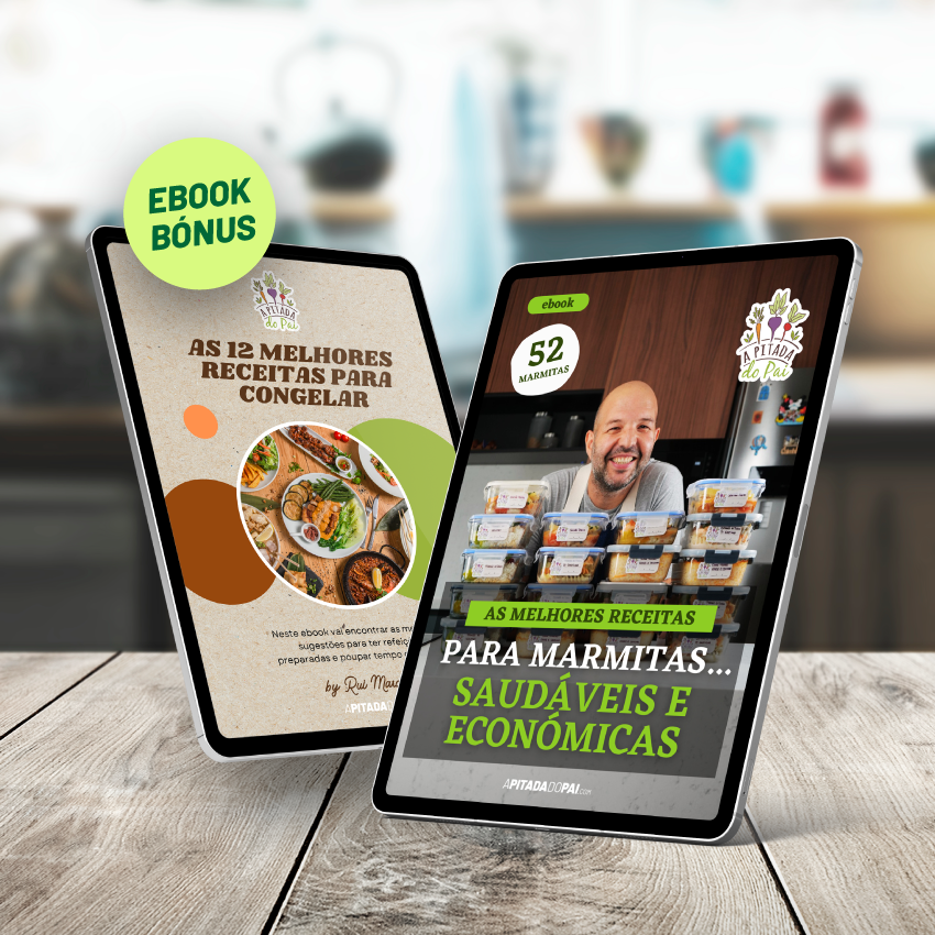 Pack Ebook Marmitas + Bónus Receitas para Congelar