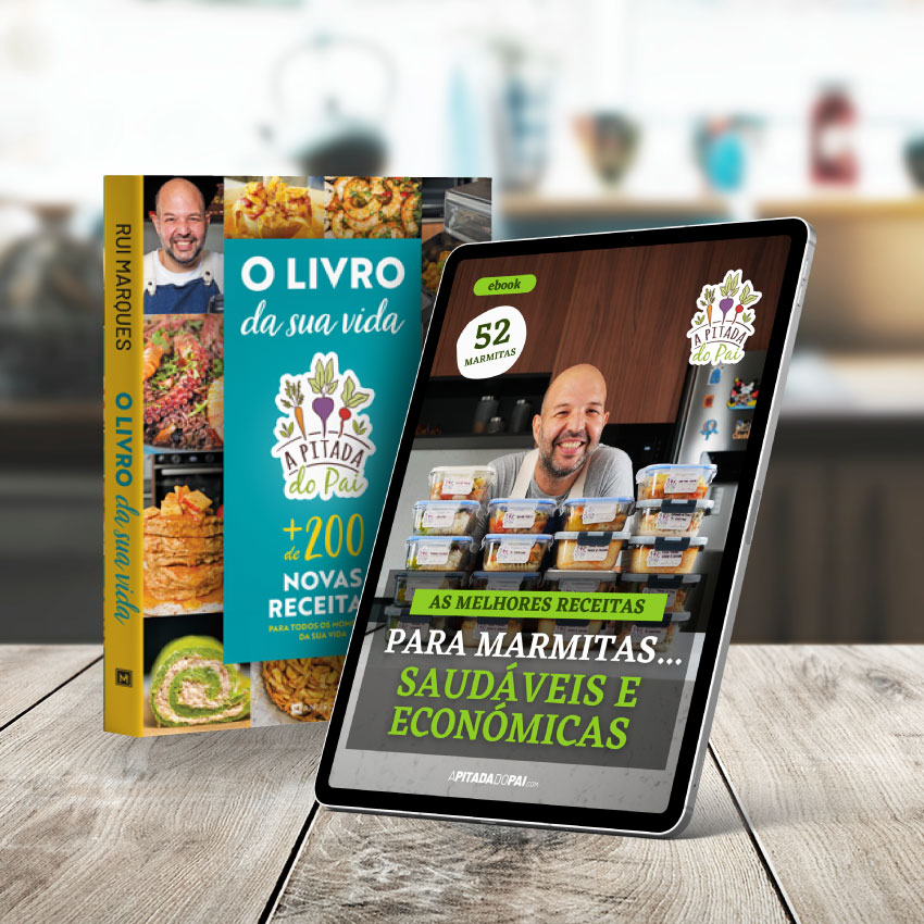 Pack Livro 10 Anos Pitada + Ebook Marmitas
