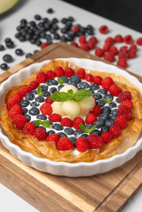 tarte de fruta fresca