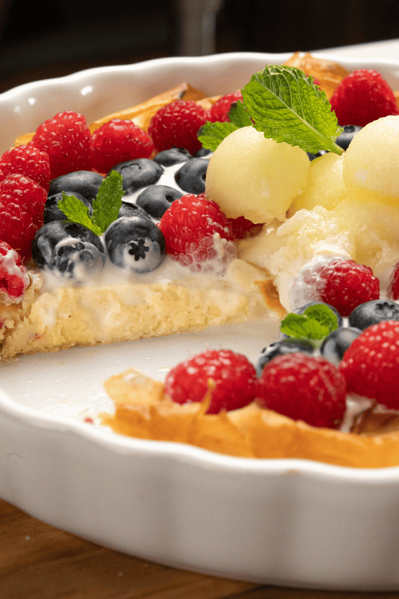 tarte de fruta fresca