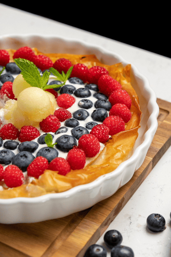 tarte de fruta fresca