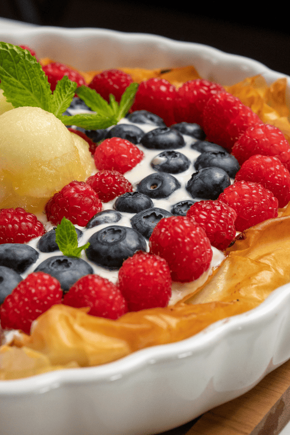 tarte de fruta fresca