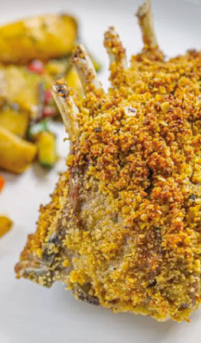 Carré de Borrego com Crosta de Ervas