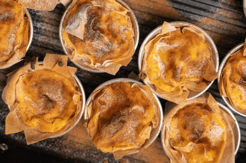 pastéis de nata na air fryer